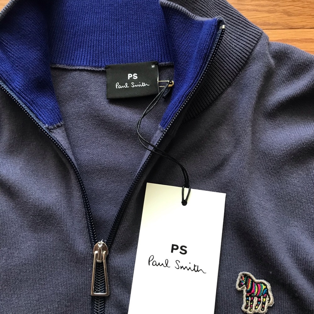 Paul smith zip up cardigan size M
